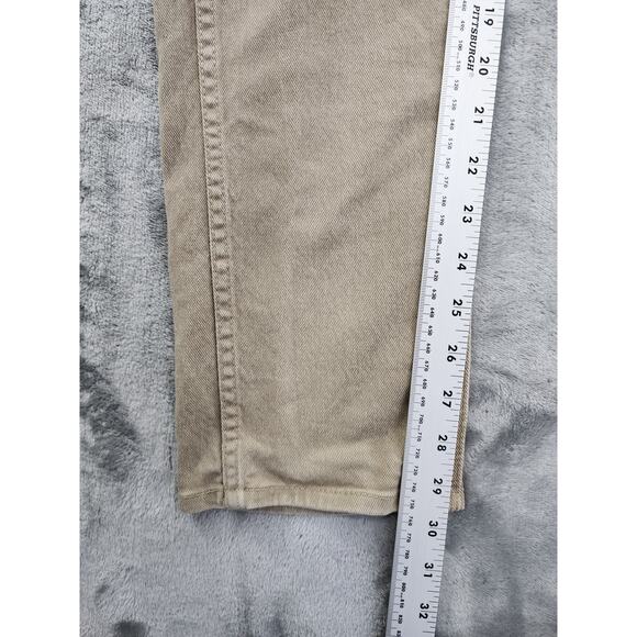 Volcom Stone Made Stretch Cotton Chino Pants Size 29 Tan Casual Straight Leg - Picture 13 of 15